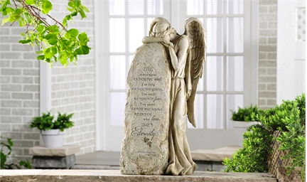 Garden Statue Memorial Weeping Angel